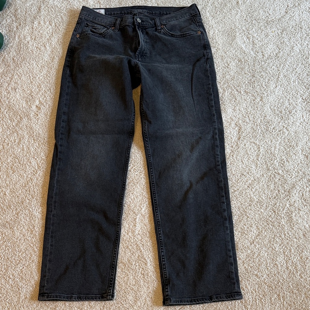 GAP Women's Black Straight Leg Jeans